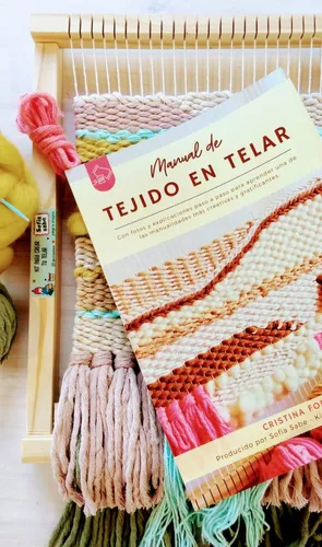 Libro tejer en telares