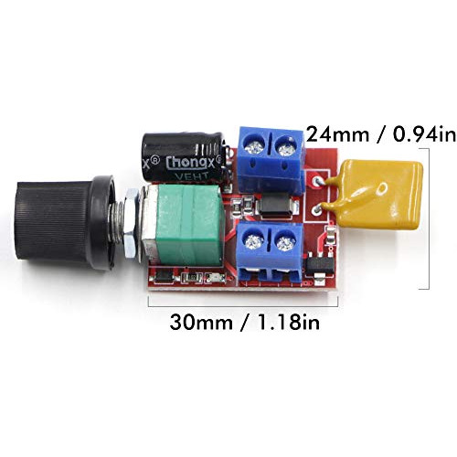 Controlador De Velocidad De Motor Pwm De 3v 6v 12v 24v ...