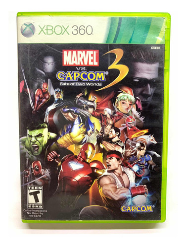 Marvel Vs Capcom 3 Fate Of Two Worlds Xbox 360 (Usado)