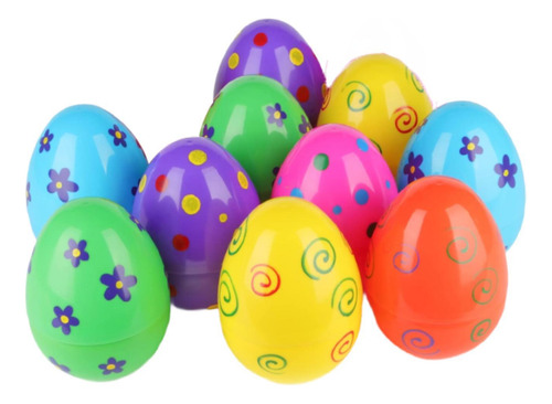 10 Uds. Huevos De Pascua Rellenables, Juegos De Huevos De