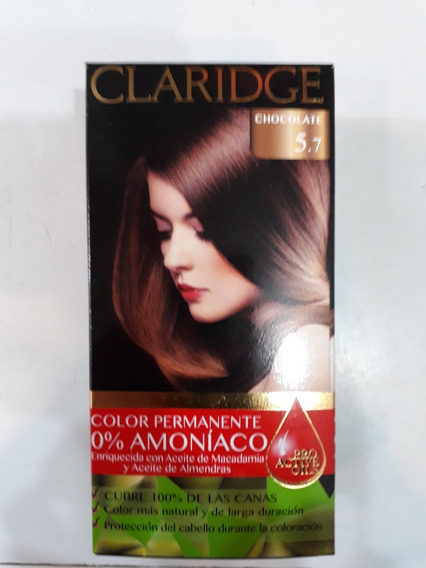 Tinturas claridge carta colores