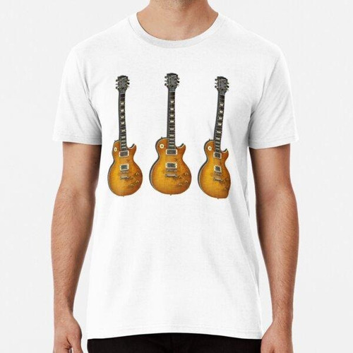 Remera Guitarra Estándar Les Paul Algodon Premium