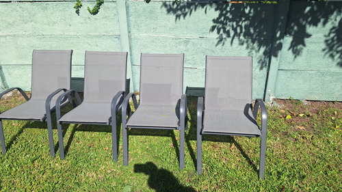 Silla Helena Usada Leer Gris Oscuro (Usado)