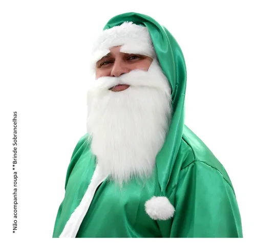 Papai noel com roupa verde cheap