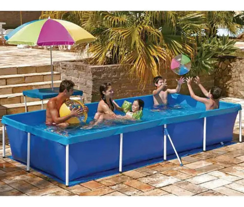 Piscina 3000 Litros Mor Estrutural Infantil E Adulto