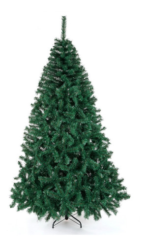 Arbol Navidad Frondoso Lujo Naviplastic Pino Canadiense 2.2m