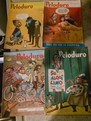 Antigua Revista Cómic  Peloduro Año 1964 Uruguay,  E Rex.s.a