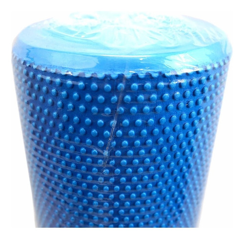 Rolo De Pilates Em Eva 90x15cm Foam Roller Oneal Cor Azul