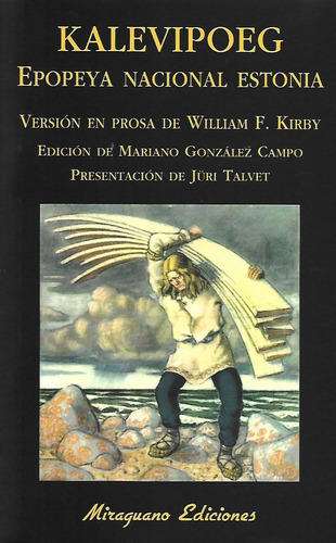 Libro Kalevipoeg: Epopeya Nacional Estonia