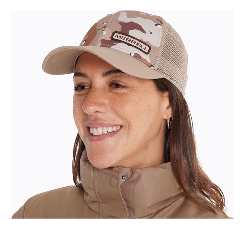 Jockey Unisex Camo Trucker Cap Crema Merrell