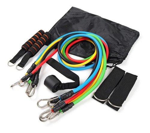 Set De Ligas De Resistencia Crossfit Ejercicio En Casa 11 Pz