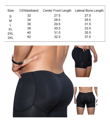 Sexy Body Shaper Shorts Para Levantamiento De Glúteos