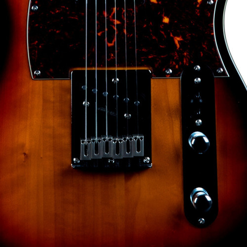 Jet Jt350 Snb Guitarra Eléctrica Telecaster Sh Push-pull Orientación De La Mano Diestro