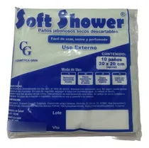 Comprar 50 Paños Jabonosos Soft Shower Para Un Baño Mas Facil Oferta