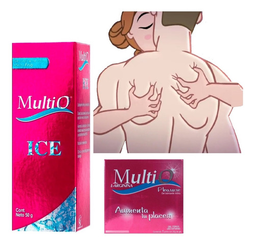 Multi O Lubricante Gel Intimo Con L-arginina + Ice