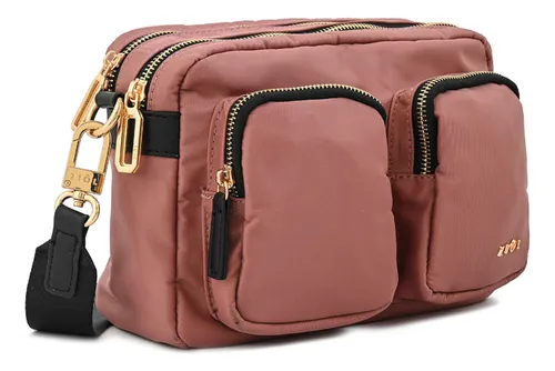 Cartera Bandolera Pequeña Marina Rosa Viejo