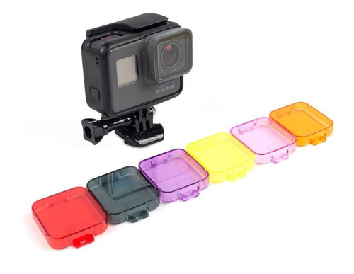 Kit De Filtros Para Camara  Gorpo Hero 5,6 Y 7 , Black 2018 