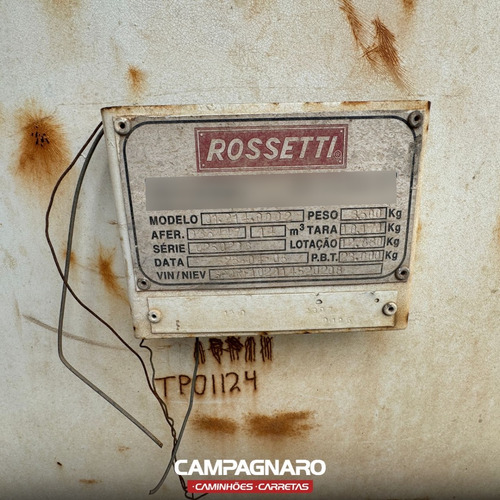 Caçamba Rossetti Branca 14 M³ - 2005