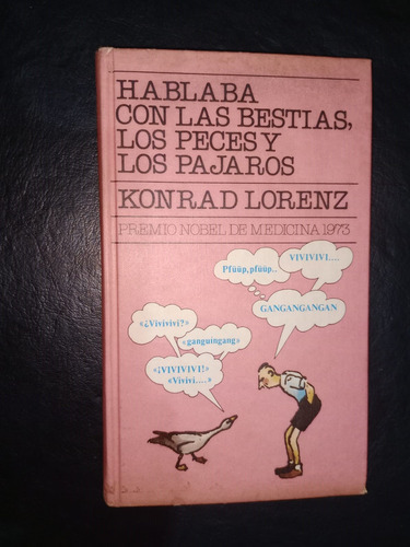 Libro Hablaba Con Bestias Peces Pájaros Konrad Lorenz