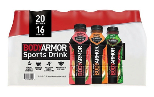 Bebida Bodyarmor Sport Drink 16oz 20pack