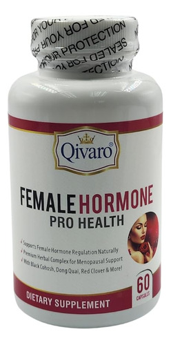 Qivaro Suplemento Hormonal Femenino  Suplemento De Menopaus