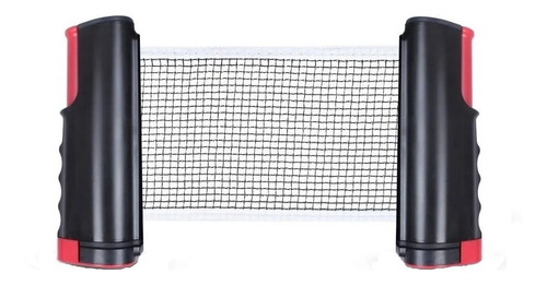 Set Ping Pong Kit Red 2 Paletas 3 Pelotas Sensei Mesa Tenis