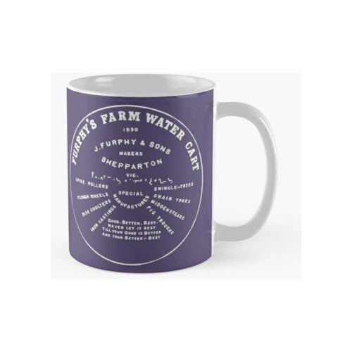 Taza Tanque De Agua Furphy - Blanco Calidad Premium