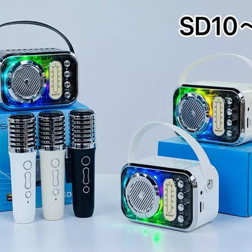 Sd10 Bluetooth Inalámbrico Con Micrófono Altavoz