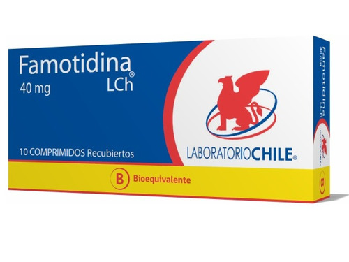 Famotidina 40 Mg 10 Comp Chile