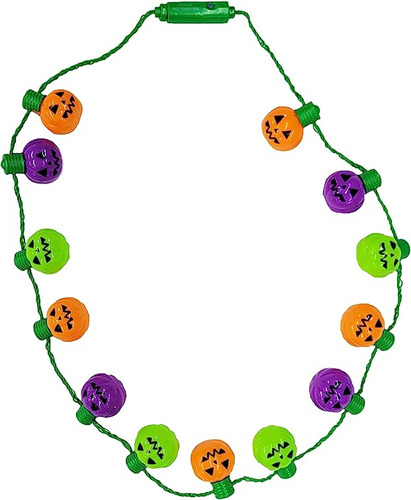 The Dreidel Collar Halloween Colorido Iluminado Accesorio Di