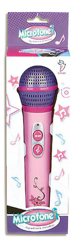 Microfone Infantil Rosa