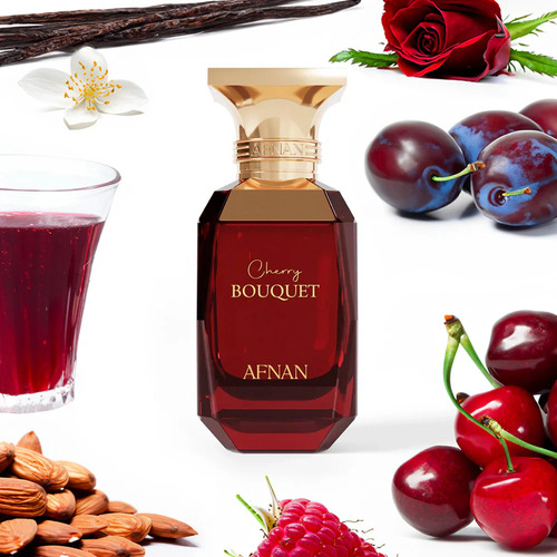 Perfume Cherry Bouquet By Afnan 80 Ml Original Com Garantia