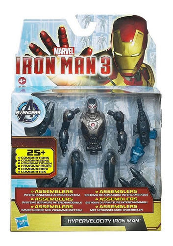 Marvel Iron Man 3 Assemblers - Hypervelocity Iron Man