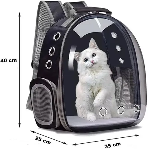 Mochila Pet visão panorâmica inteligente segurança ventilação cor...