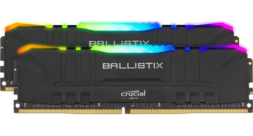 Memória Crucial Ballistix Rgb Ddr4 3600mhz 2x8gb - 16gb 