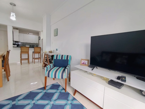 Apartmento Com 01 Quarto Frente Ao Mar.