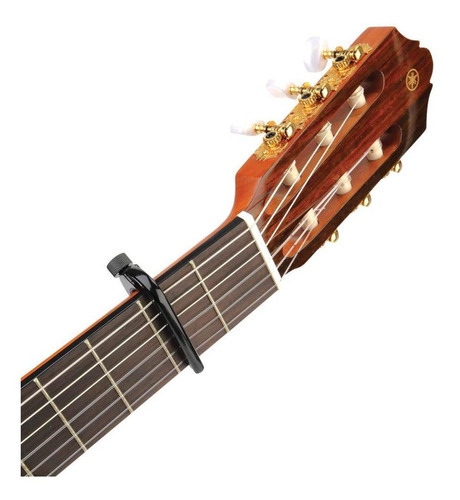 Guitarra Clásica Capotraste Ns Pro Black d'Addario PW-CP-04