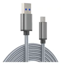 Comprar Cable Acordonado Usb Tipo C Usb-c 60w Usbc 3.0 3.2 Macho