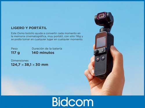 Imagen 6 de 9 de Dji Osmo Pocket 2 Estabilizador Camara Profesional 4k Uhd