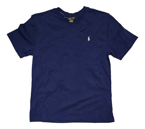 Playera Ralph Lauren Adolescente L 14-16 Años Azul 