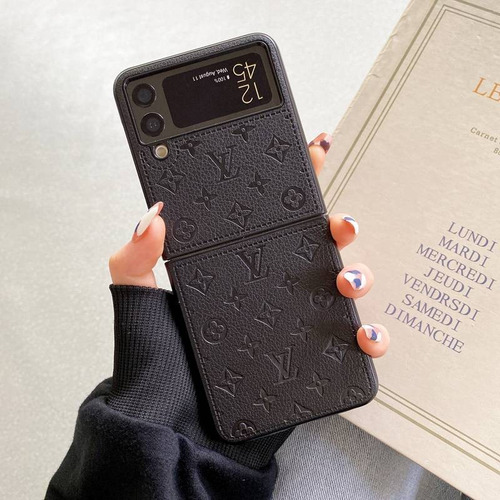 Funda De Piel De Lujo Funda Capa Para Sm Galaxy Z Flip 5 4 3 6 Z Flod 2 3 4 5 6 Find N2 N3 X Flip Xiaomi Mixflip Mix Flip