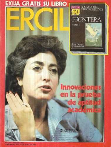 Revista Ercilla 2497 / 14 Juni 1983 / Mónica Madariaga P A A