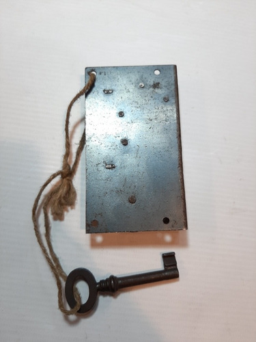 Antigua Cerradura Con Alarma Única 1900 Funciona Ro 1774