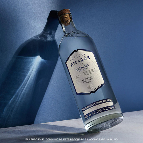 Mezcal Amarás Americana Joven Agave 750 Ml