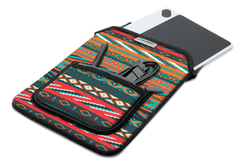 Funda Neopreno Tablet Sleeve Diseño Impresion Asa Cierre Usa