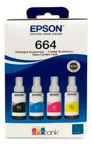 Comprar Kit 4 Tintas Epson T664 Cmyk Tinta C.m.y,b