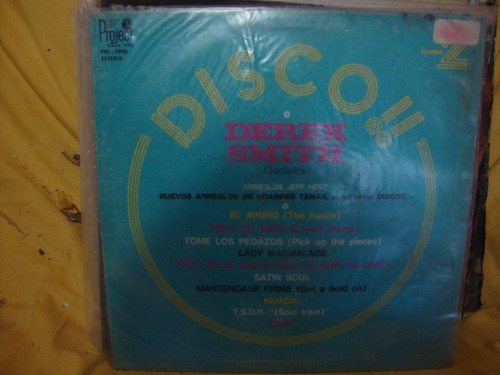 Vinilo Derek Smith Teclados Disco O1