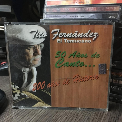 Tito Fernández El Temucano- 50 Años De Canto /caja Quebrada