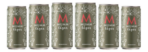 Lata Espumante Mumm Leger X 269ml X 6 Latas