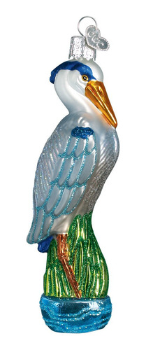 Old World Christma Bird Watcher Collection Adorno Cristal